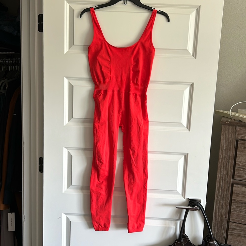 FP Movement by Free People Red Jumpsuit